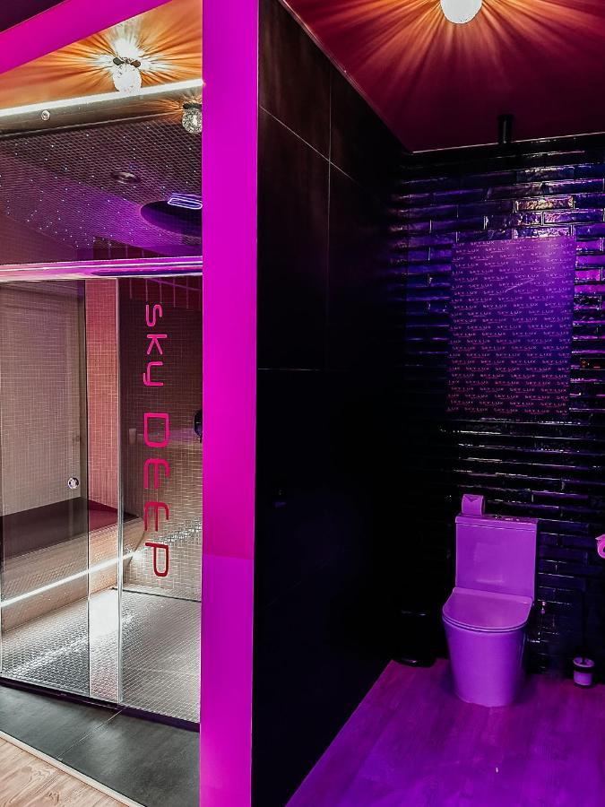 Ferienwohnung Sky Deep Jacuzzi 30 Floor Klaipėda Exterior foto