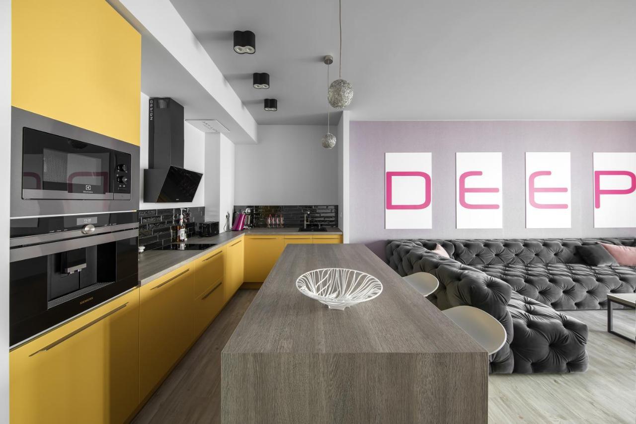 Ferienwohnung Sky Deep Jacuzzi 30 Floor Klaipėda Exterior foto