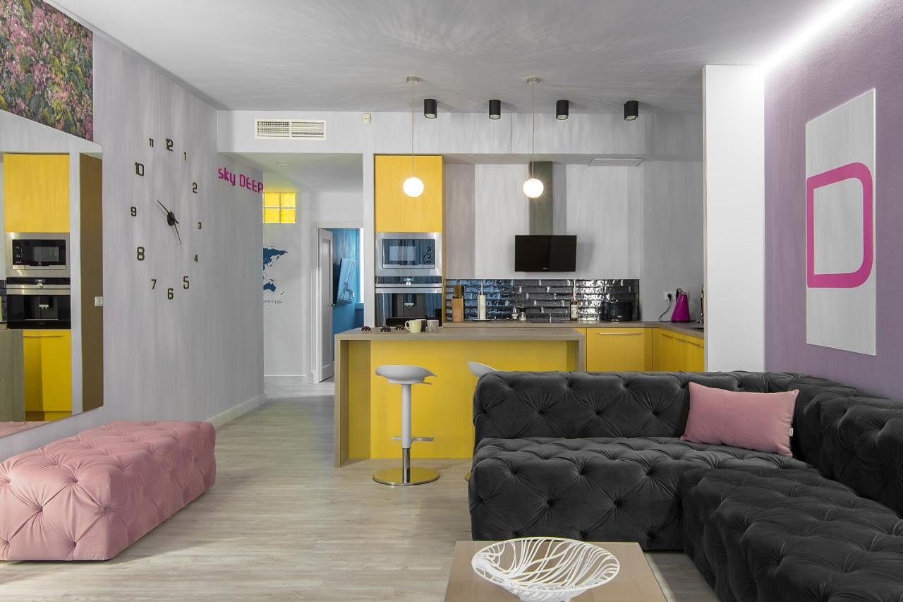 Ferienwohnung Sky Deep Jacuzzi 30 Floor Klaipėda Exterior foto