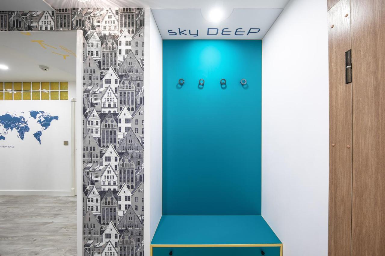 Ferienwohnung Sky Deep Jacuzzi 30 Floor Klaipėda Exterior foto