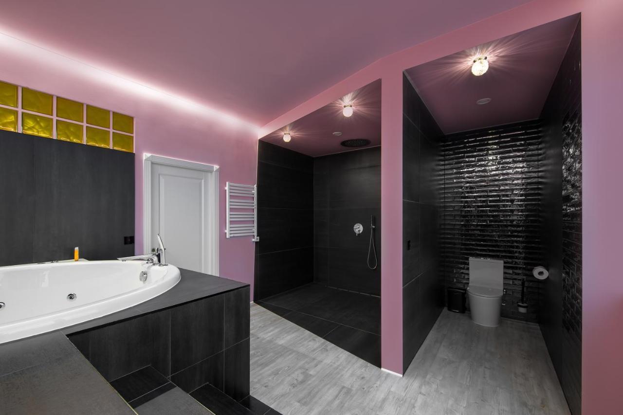 Ferienwohnung Sky Deep Jacuzzi 30 Floor Klaipėda Exterior foto